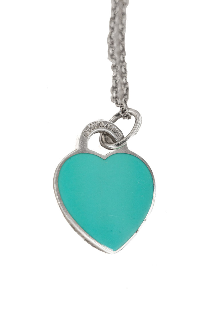 Tiffany Return to Tiffany Heart Tag Pendant in Sterling Silver