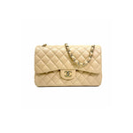 Chanel Yellow Jumbo Classic Flap Bag - Jiaxyk
