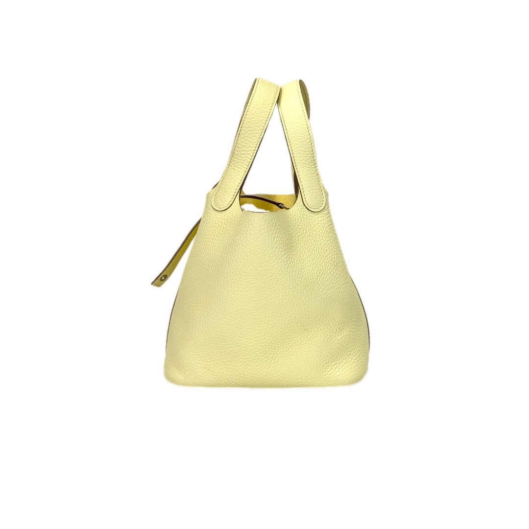 Hermes Picotin 18 I8 Bag TC Jaune Milton