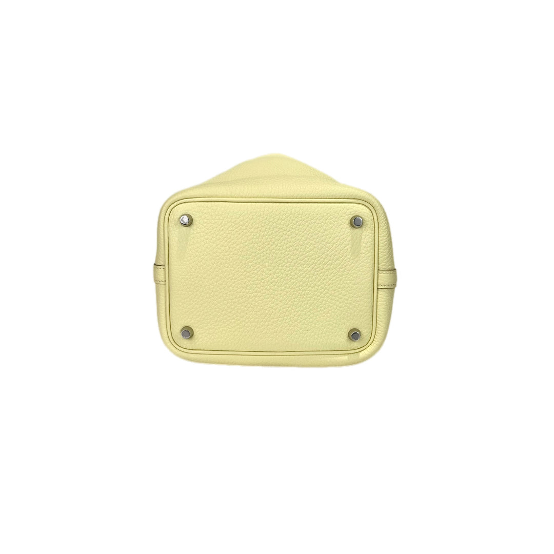 Hermes Picotin 18 I8 Bag TC Jaune Milton
