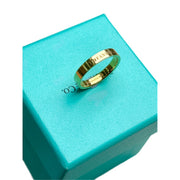 Tiffany 18k Gold Band Ring #61
