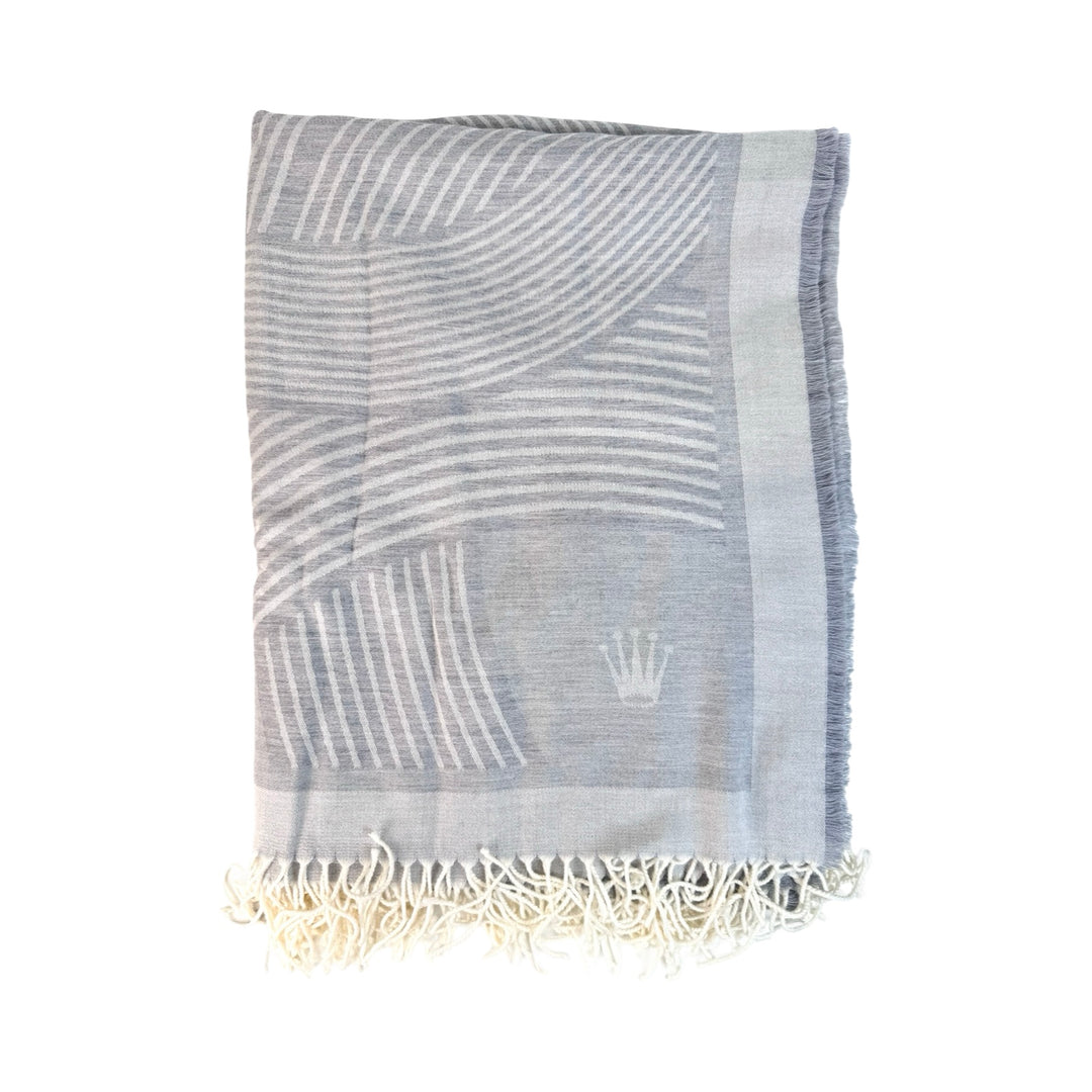 Pre-owned Rolex Grey Cashmere Scarf - photo 3