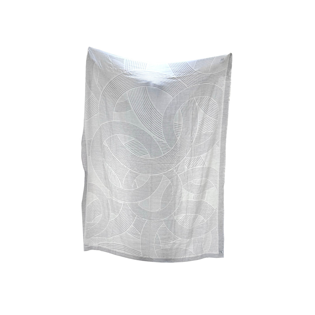 Pre-owned Rolex Grey Cashmere Scarf