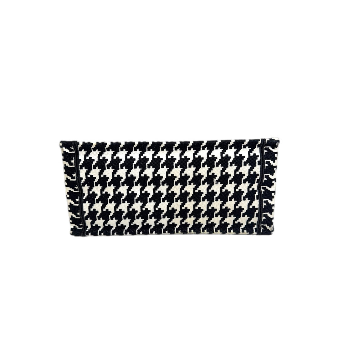 Dior Book Tote MM Black and White