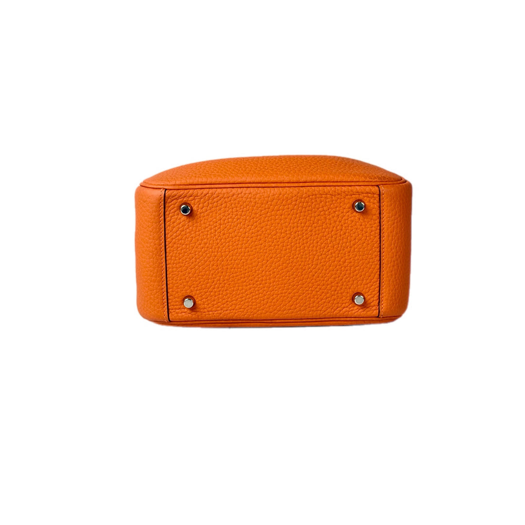 Hermes Lindy Mini Bag Orange Togo