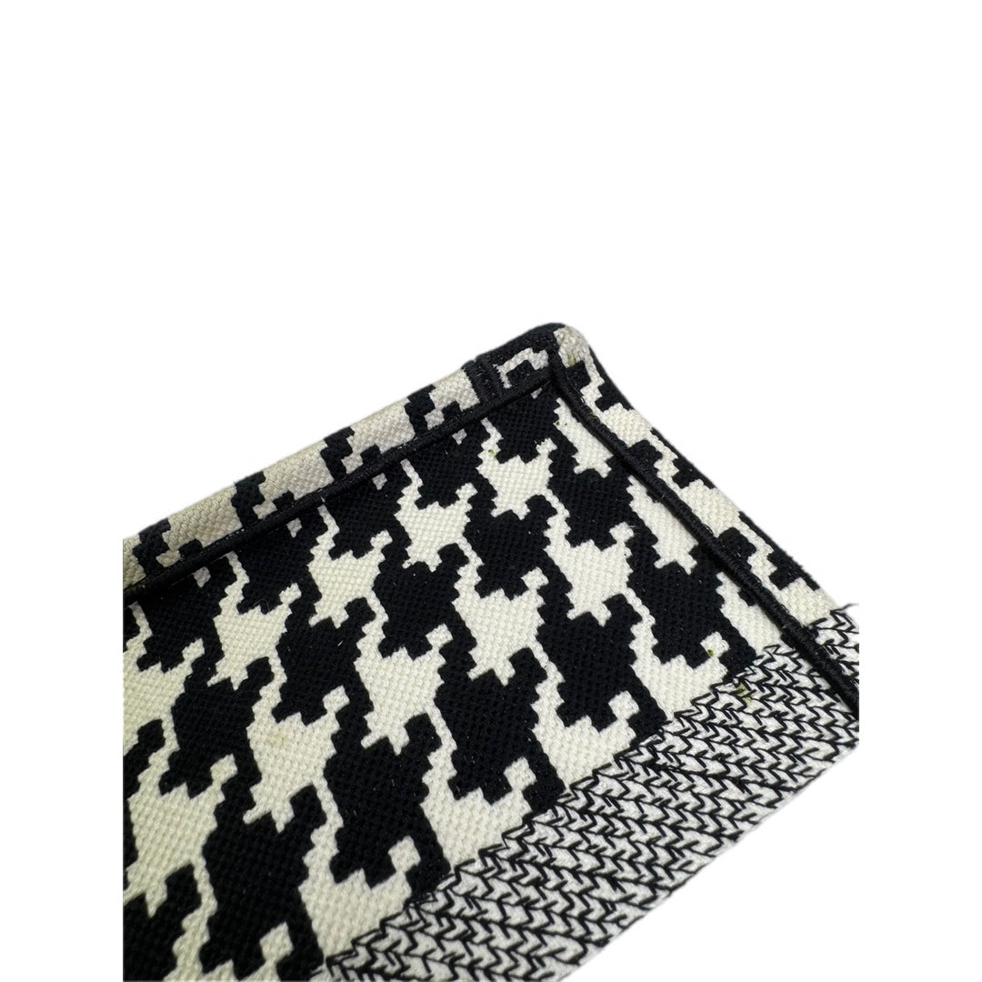 Dior Book Tote MM Black and White