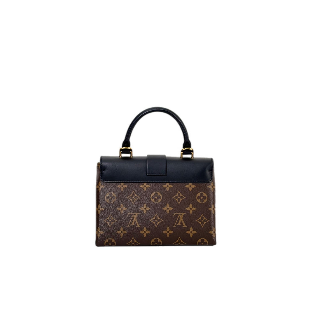 Louis Vuitton Black/Monogram Lock Bag