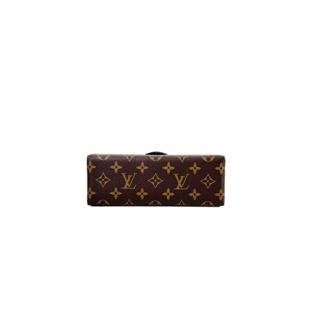 Louis Vuitton Black/Monogram Lock Bag