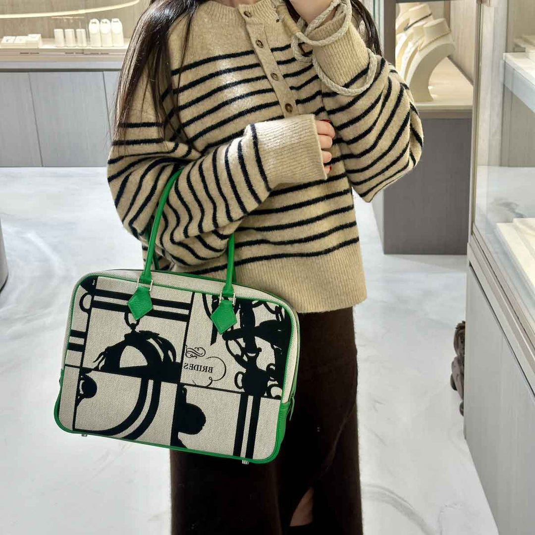 Hermes Plume 32 Bamboo Togo Bag