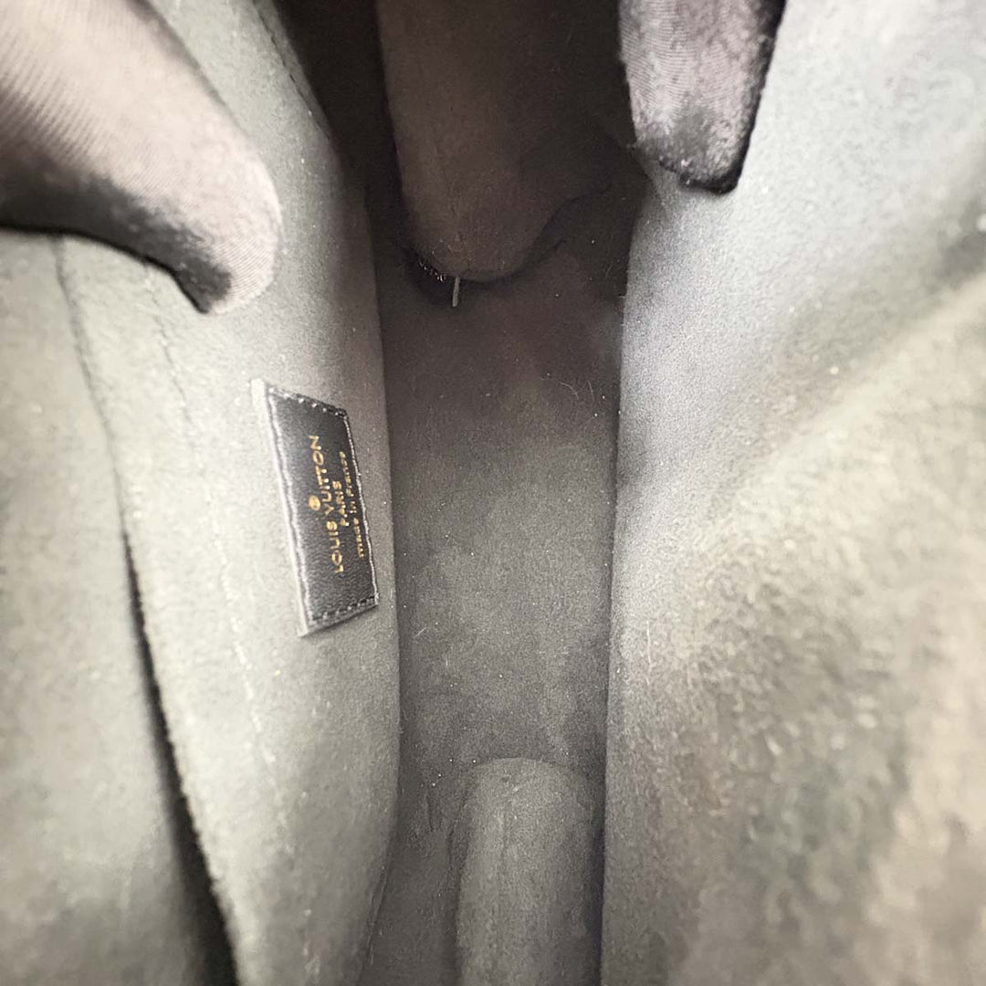 Louis Vuitton Black/Monogram Lock Bag