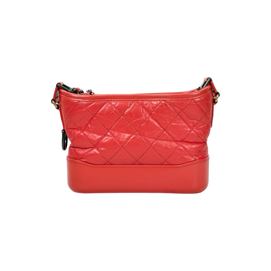Chanel Gabrielle Small Bag Orange Red