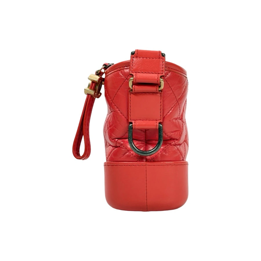 Chanel Gabrielle Small Bag Orange Red