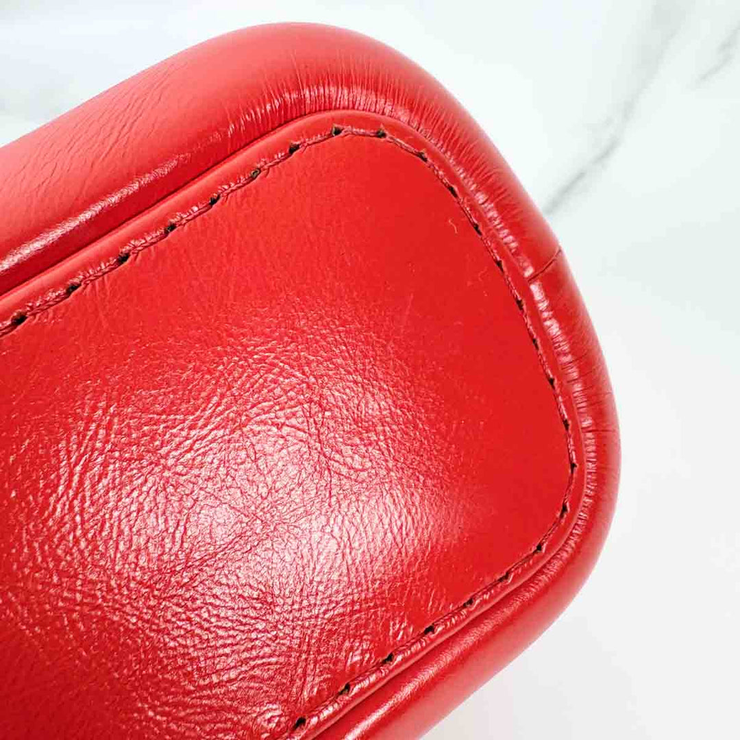 Chanel Gabrielle Small Bag Orange Red