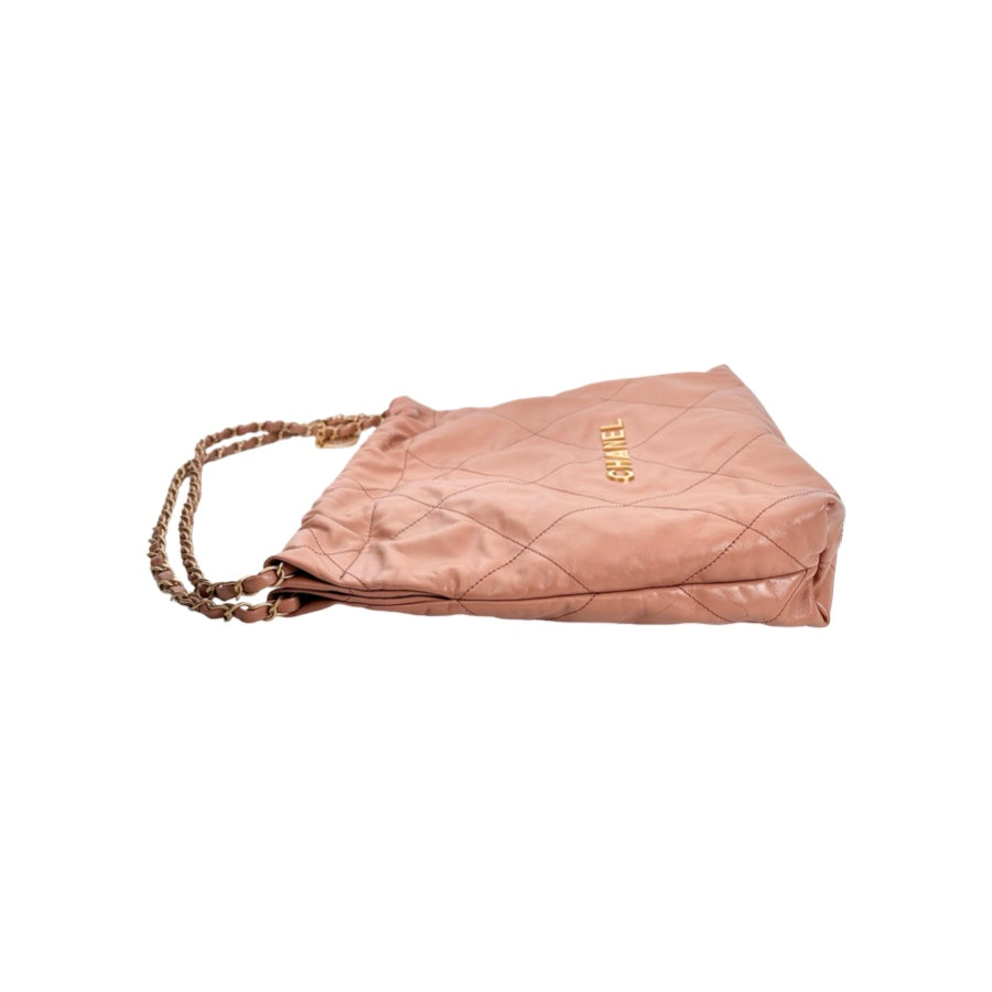 Chanel 22 Small Carmel Color Bag
