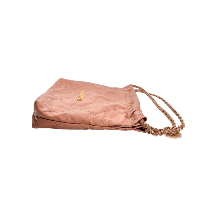 Chanel 22 Small Carmel Color Bag