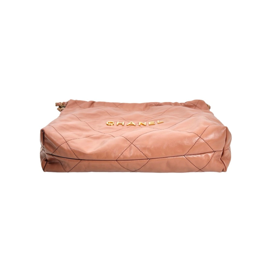 Chanel 22 Small Carmel Color Bag