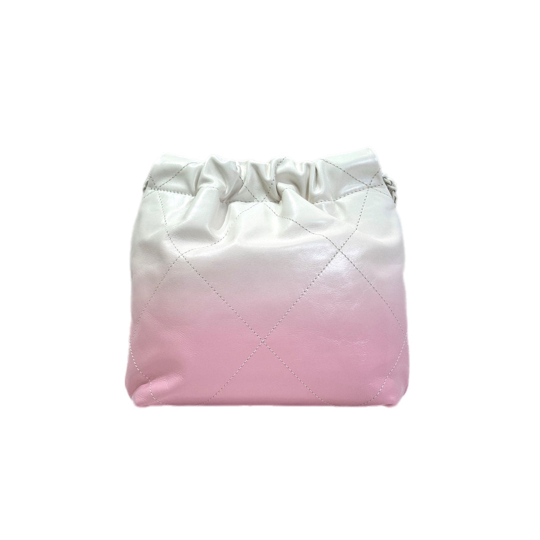Chanel 22 Mini Pink/White Bag
