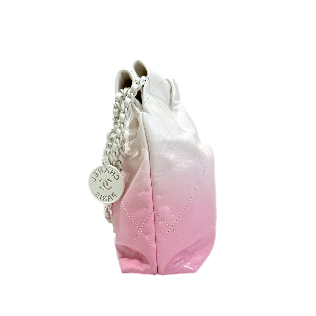 Chanel 22 Mini Pink/White Bag