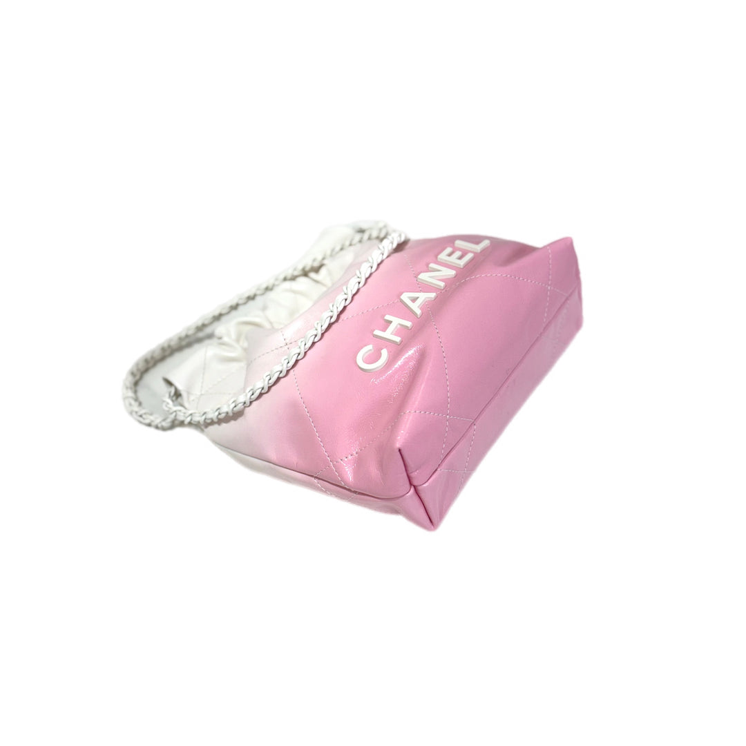 Chanel 22 Mini Pink/White Bag