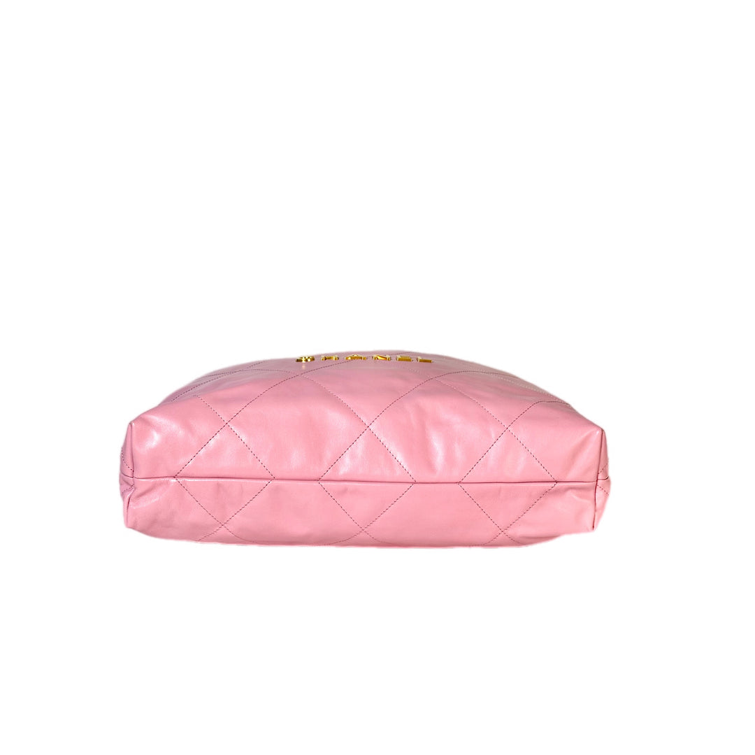 Chanel 22 Pink Med Bag
