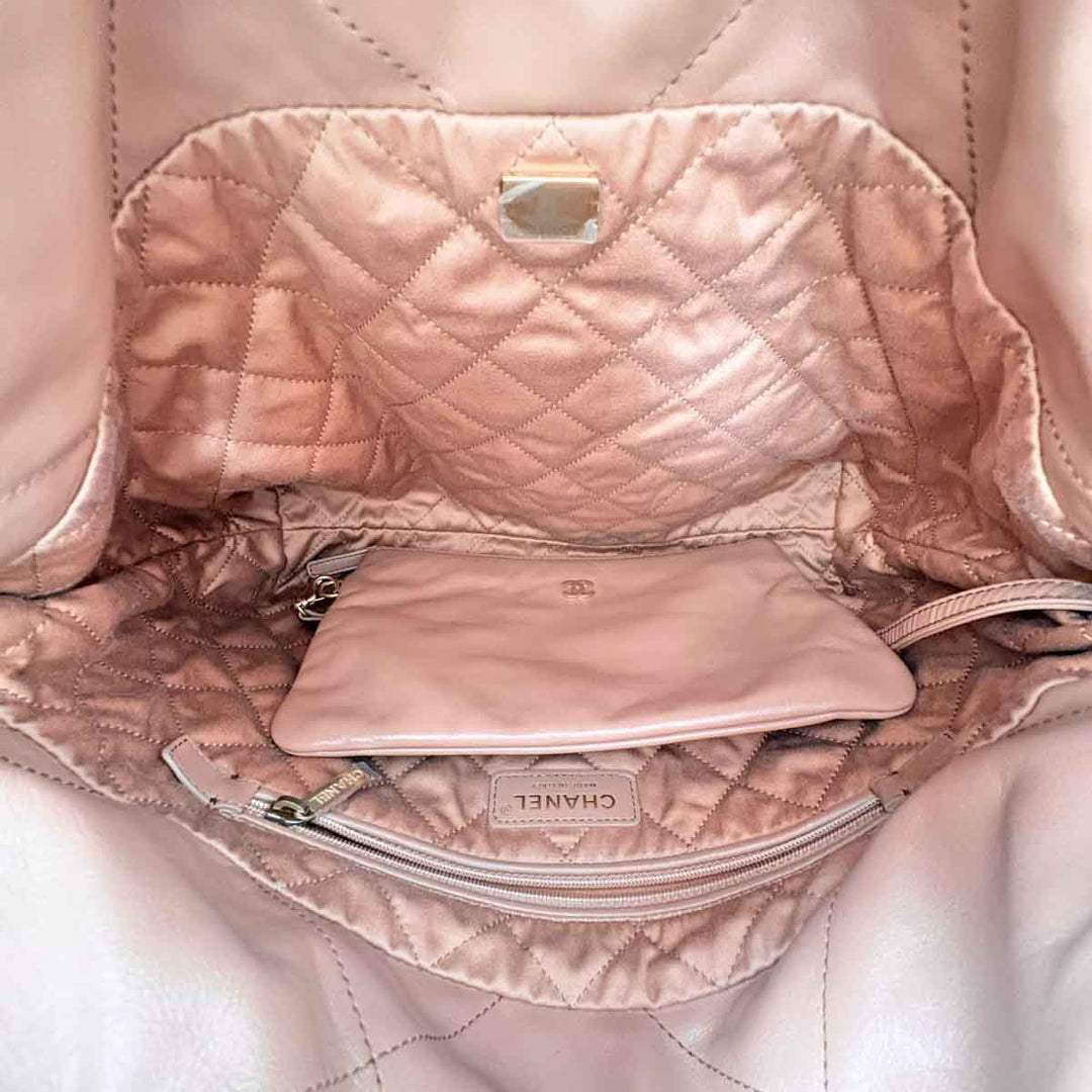 Chanel 22 Small Carmel Color Bag