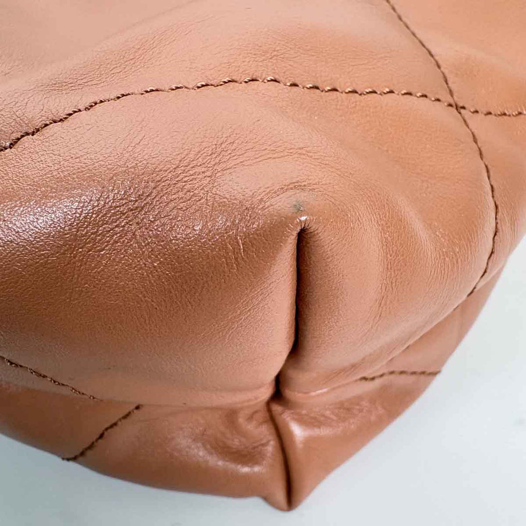 Chanel 22 Small Carmel Color Bag