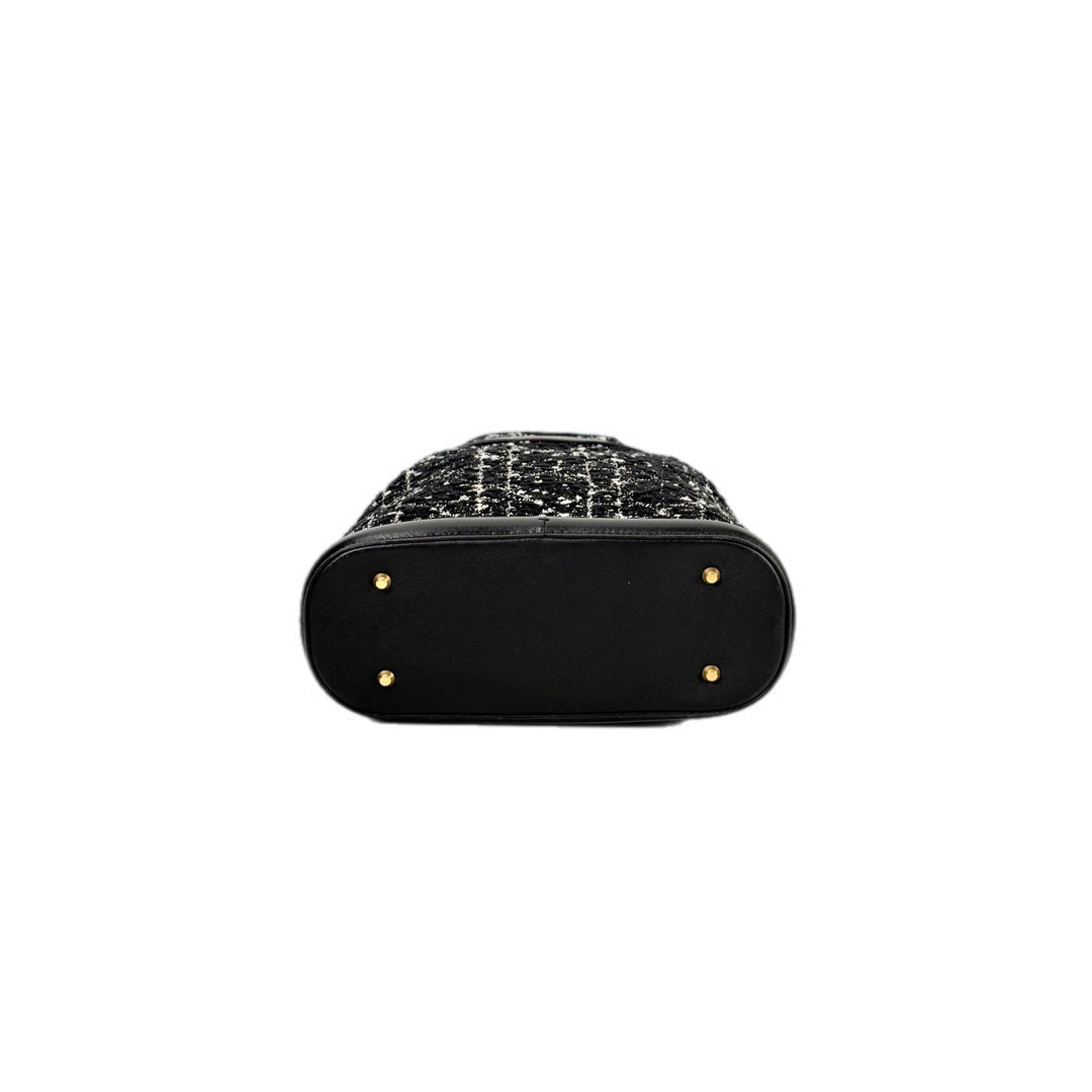 Dior Black Bucket Tote Bag