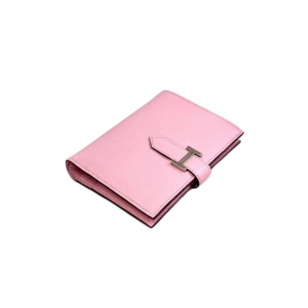 Hermes Short Wallet Bearn 3Q Rose Sakura