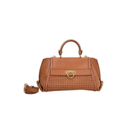 Ferragamo Brown Leather Hand Bag