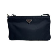 Prada Black Re-Edition Nylon Duo Pouch - Jiaxyk