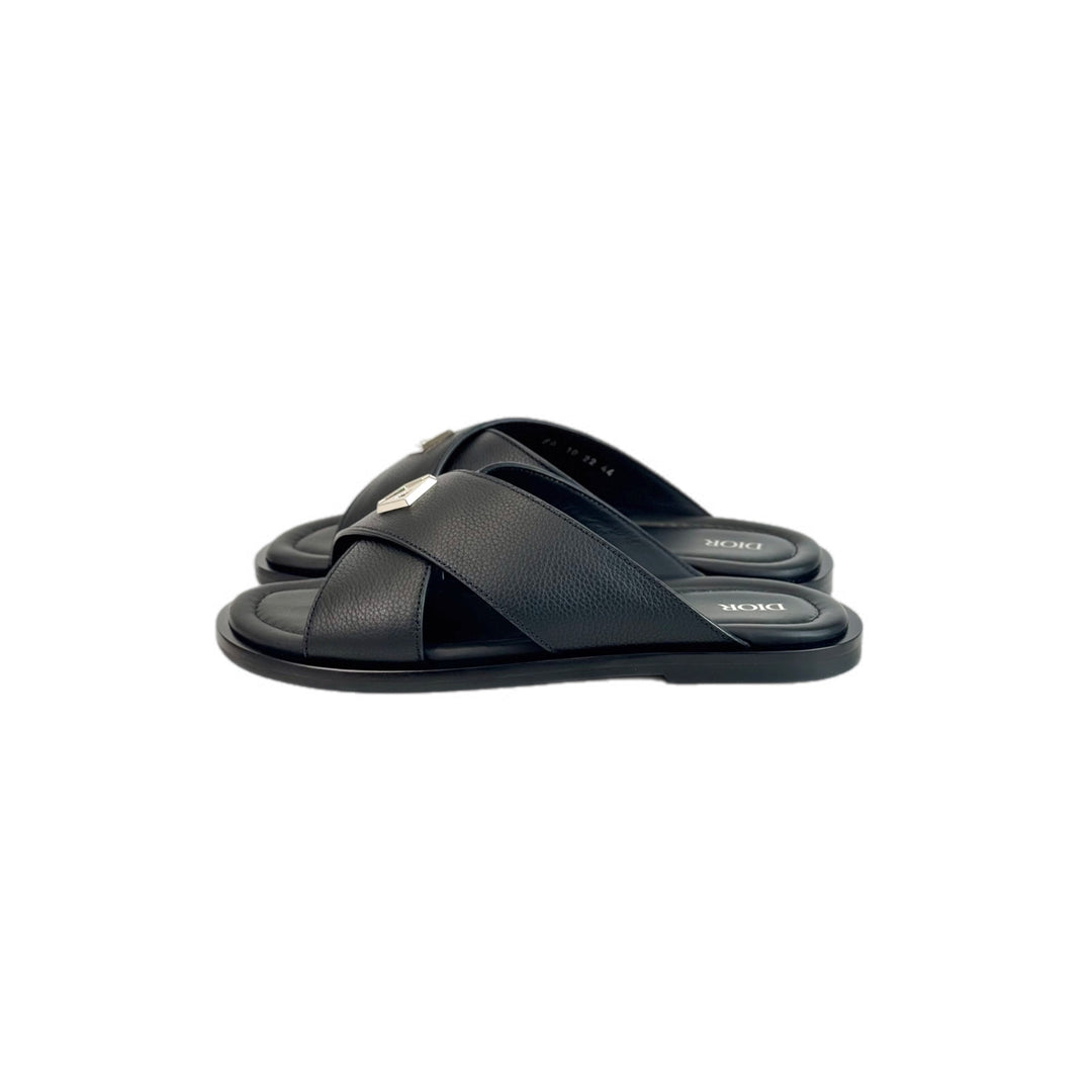 Dior Black Slipper Shoes #44