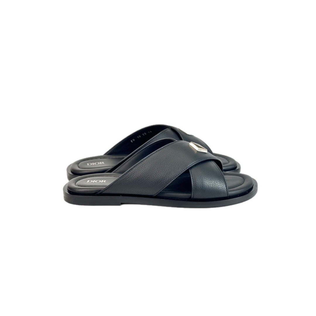Dior Black Slipper Shoes #44
