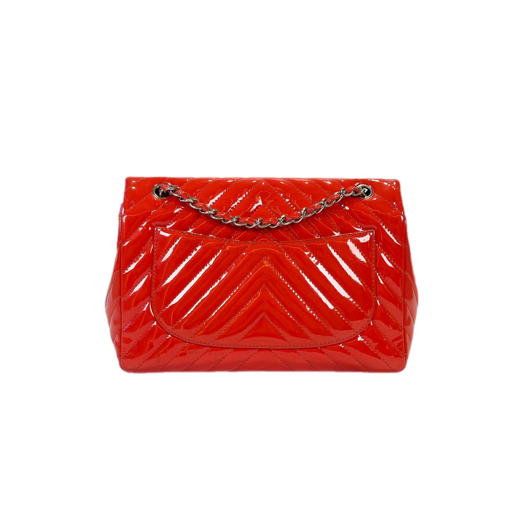 Chanel Classic Flap Jumbo Orange