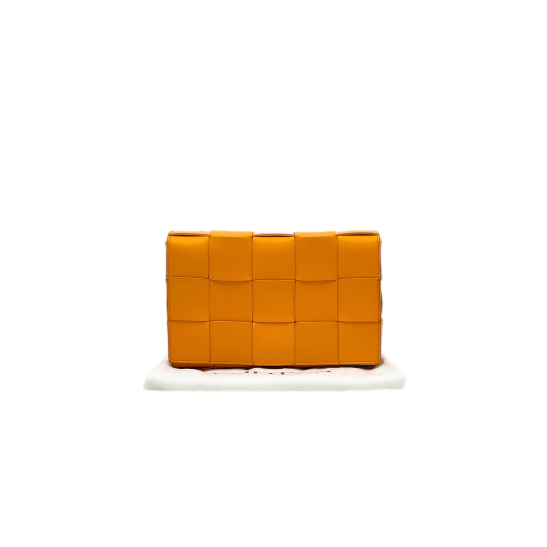Bottega Veneta Cassette Bag Orange