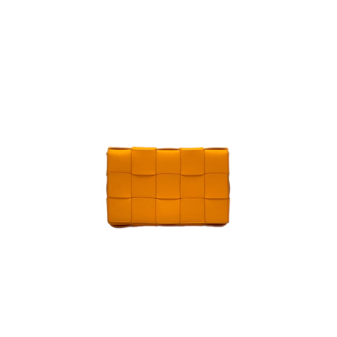 Bottega Veneta Cassette Bag Orange