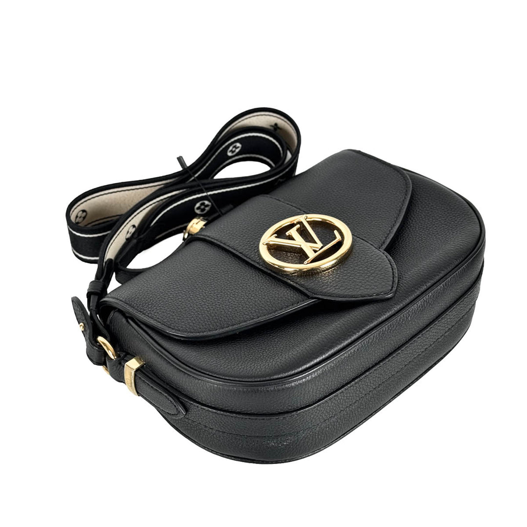 Louis Vuitton LV Pont 9 Bag Black Calfskin
