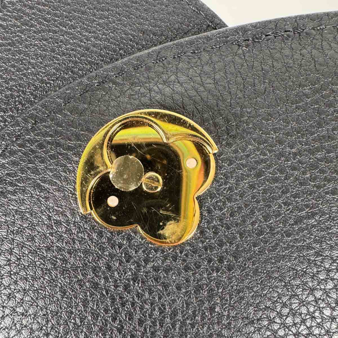 Louis Vuitton LV Pont 9 Bag Black Calfskin