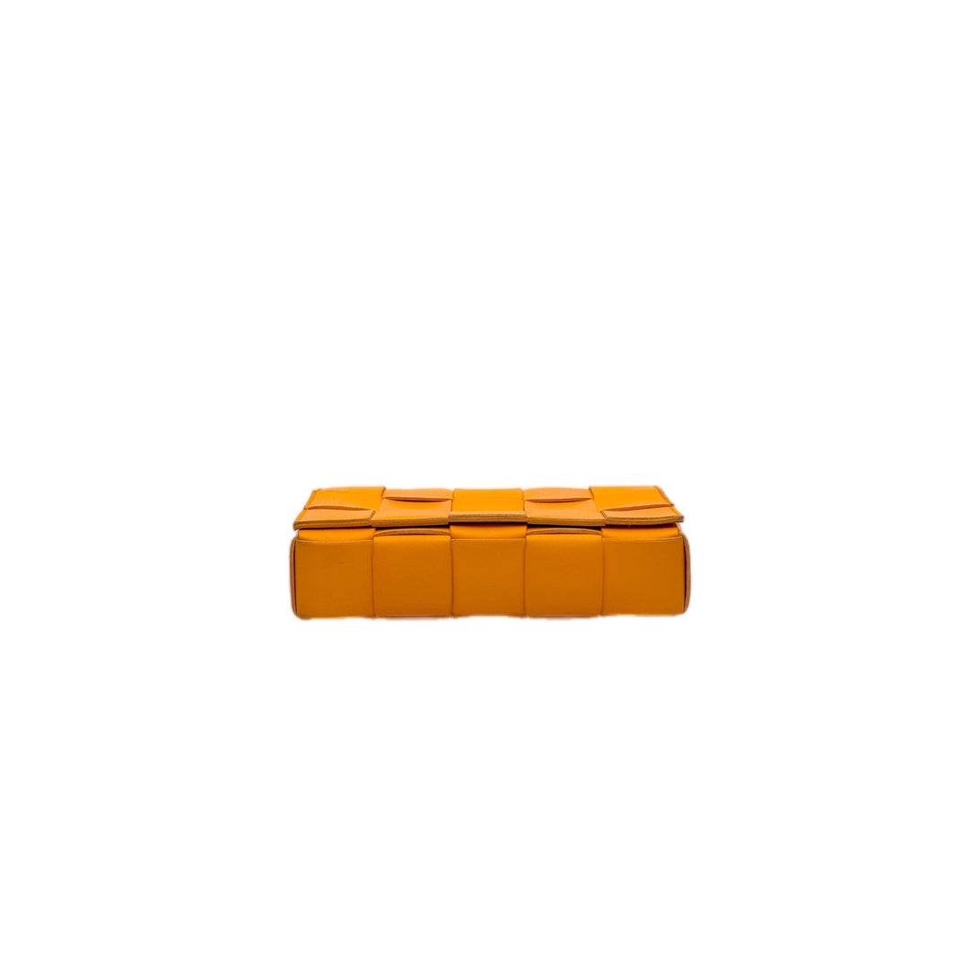 Bottega Veneta Cassette Bag Orange