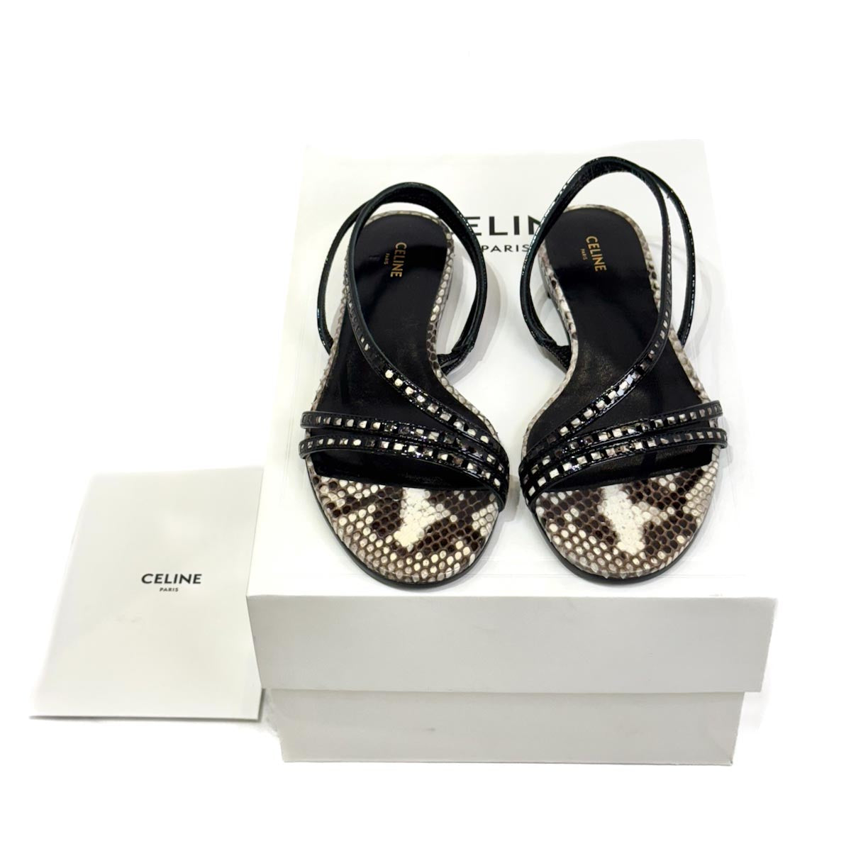 Celine Python Sandals #35
