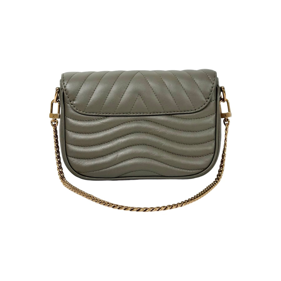 Louis Vuitton Green New Wave Calfskin Multi Pochette Bag