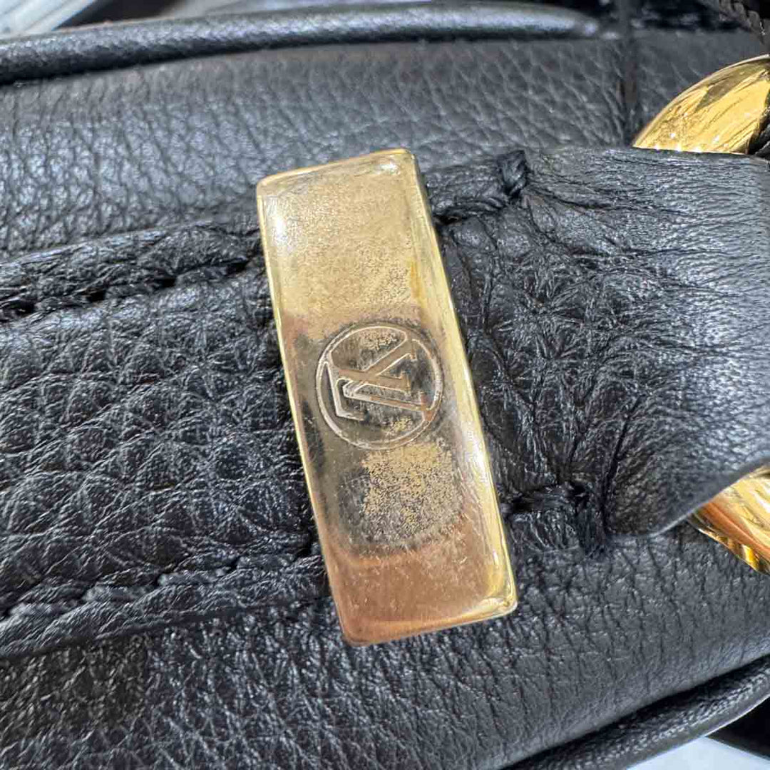 Louis Vuitton LV Pont 9 Bag Black Calfskin