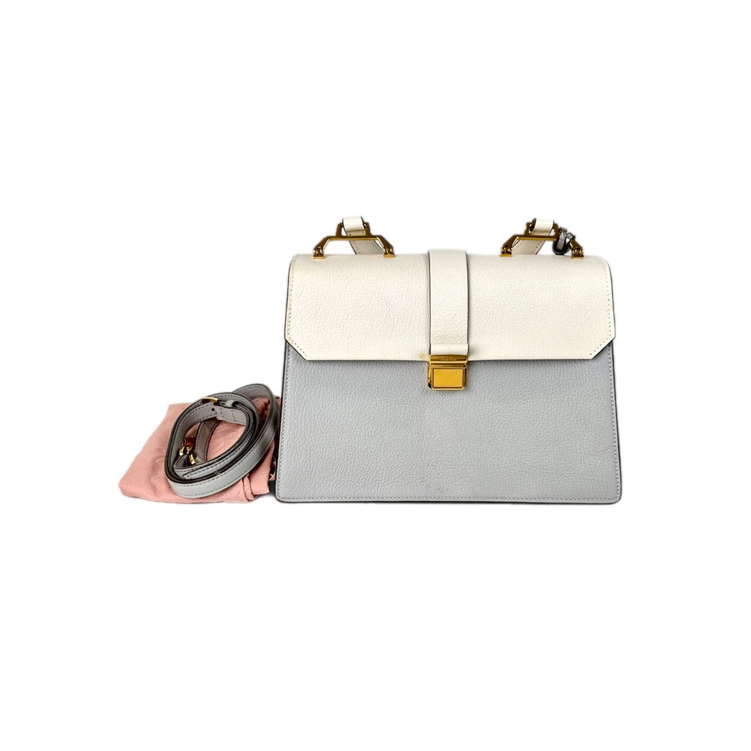 Miumiu Madras Tote Bag