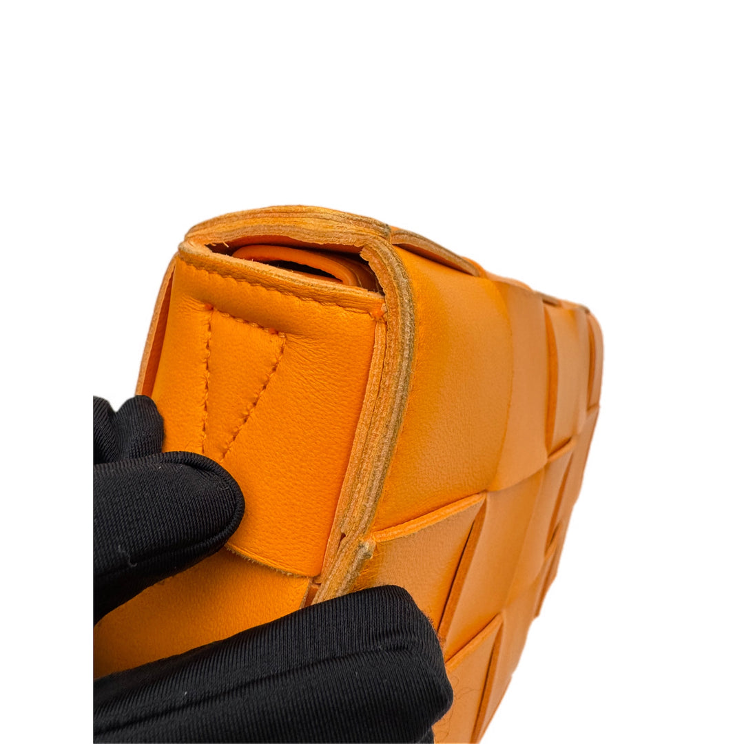 Bottega Veneta Cassette Bag Orange