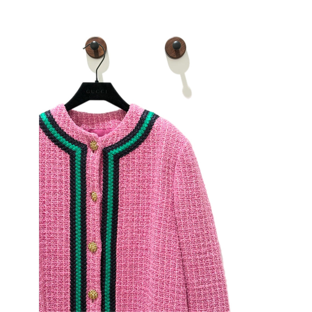 Gucci Pink Tweed Jacket China Exclusive #40