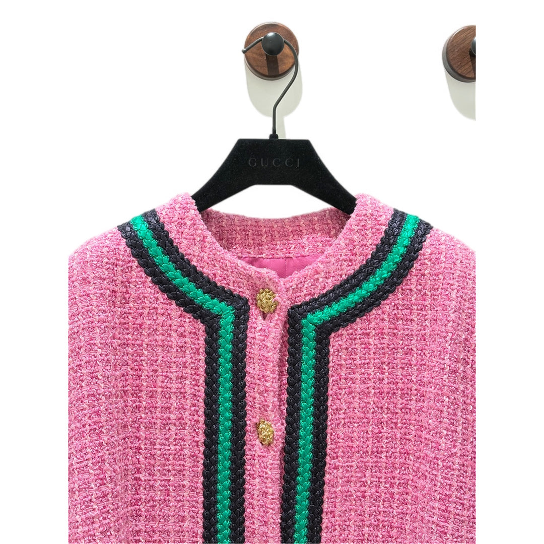 Gucci Pink Tweed Jacket China Exclusive #40