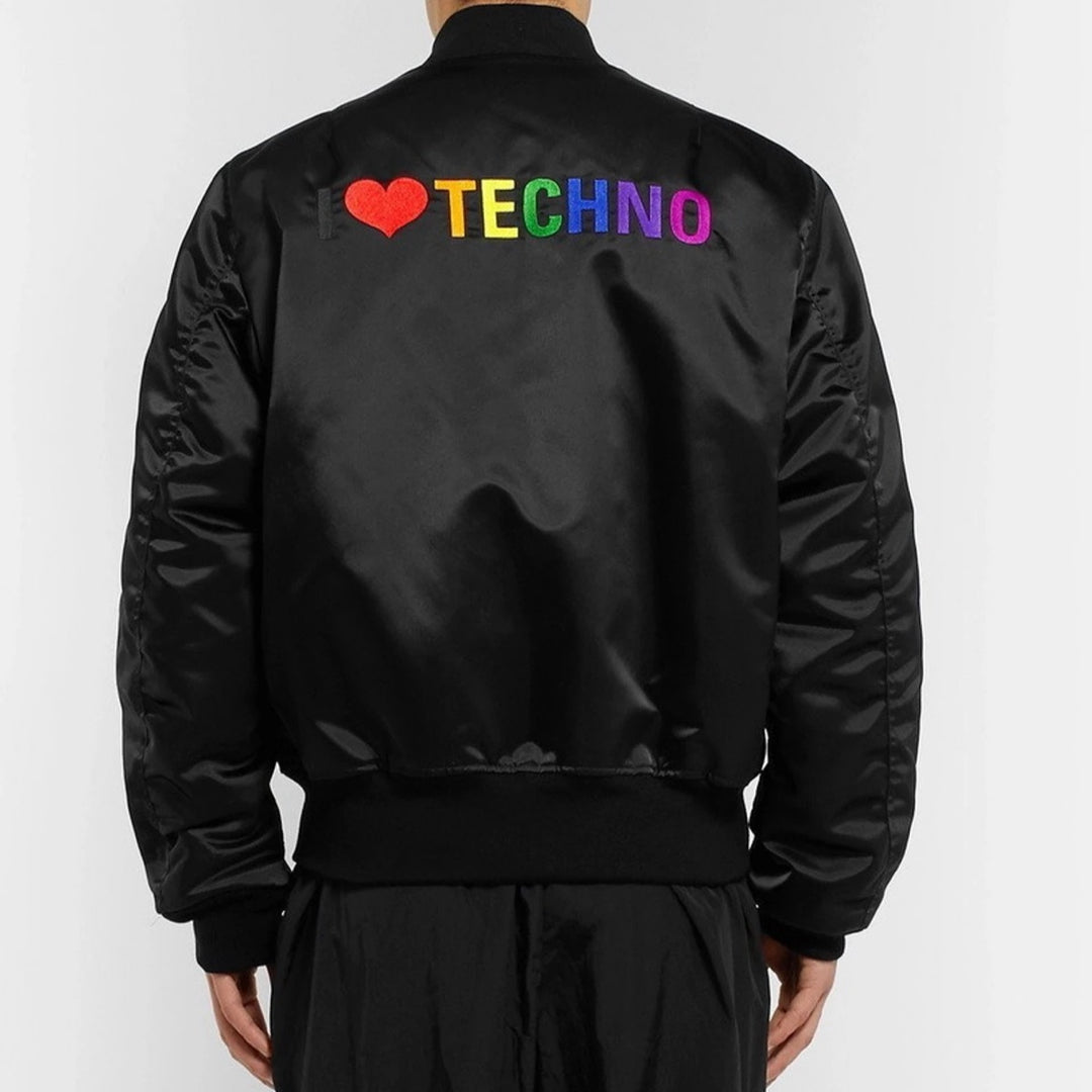 Balenciaga Classic Bomber Jacket Black #46