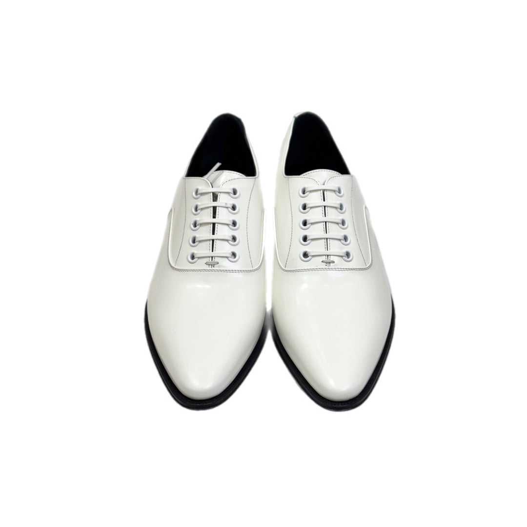 Celine White Leather Shoes #35
