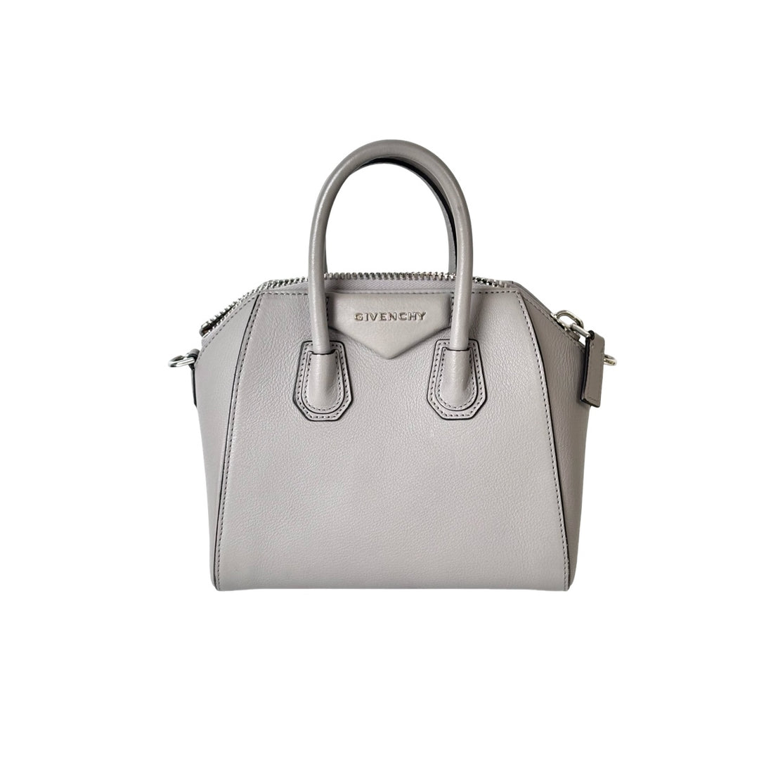 Givenchy Grey Mini Antigona Bag