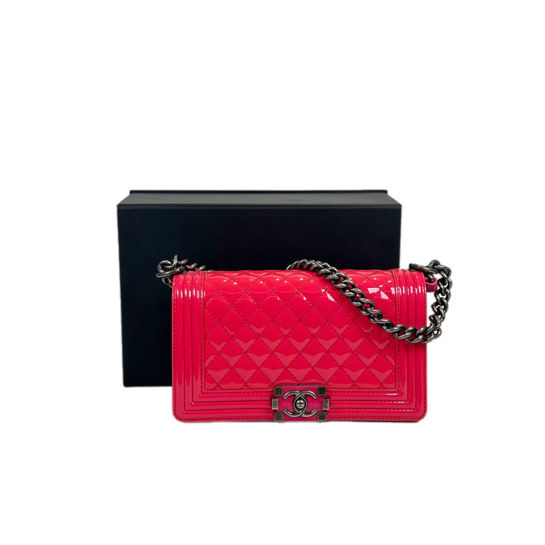 Chanel Pink  Leboy  Small Bag