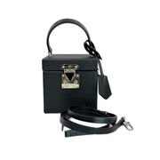 Louis Vuitton Black Epi Bleecker Box Bag
